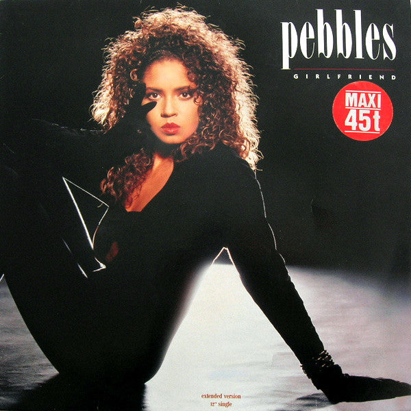 Pebbles : Girlfriend (Extended Version) (12", Single)