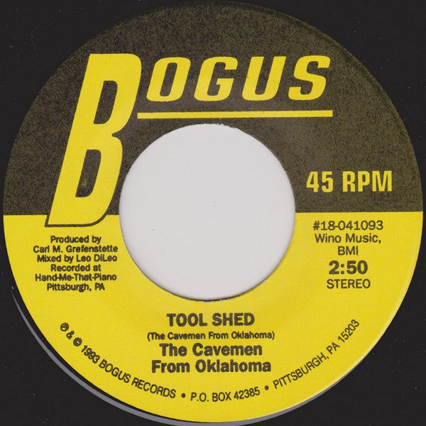 Cavemen From Oklahoma : Hey Marianne (Don't Trust The Dog) (7")