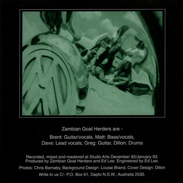 Zambian Goat Herders : Endorphin (CD, MiniAlbum)