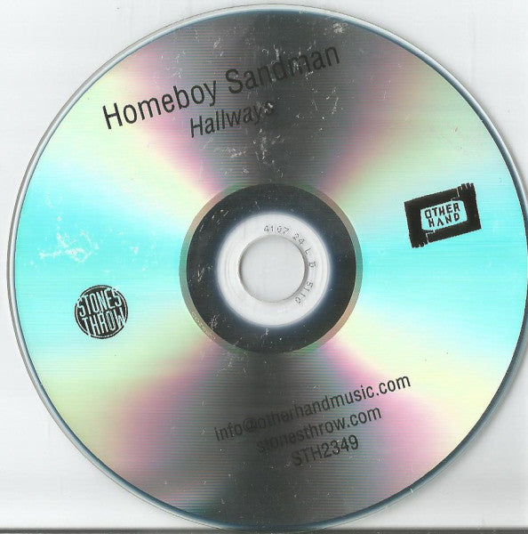 Homeboy Sandman : Hallways (CDr, Album, Promo)