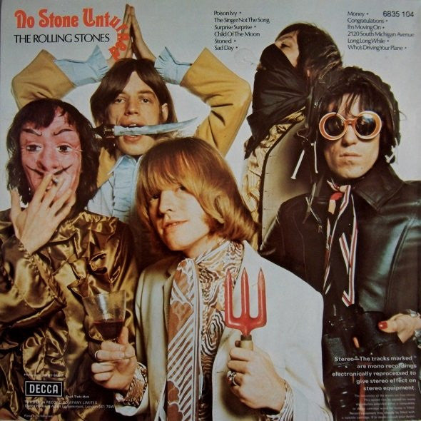 The Rolling Stones : No Stone Unturned (LP, Comp, RE)