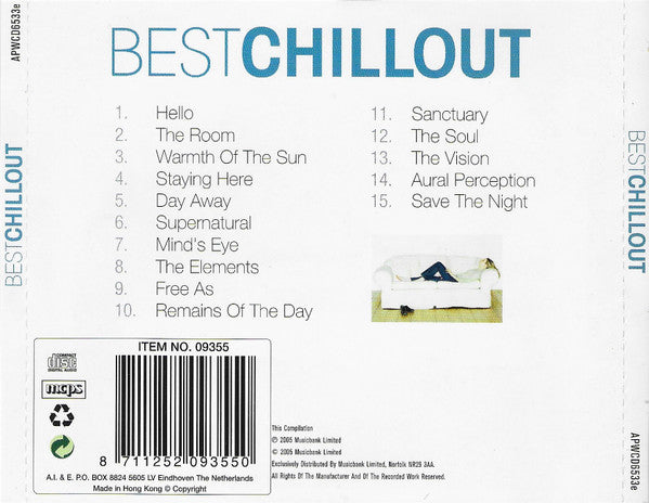 Various : Best Chillout (CD, Mixed)