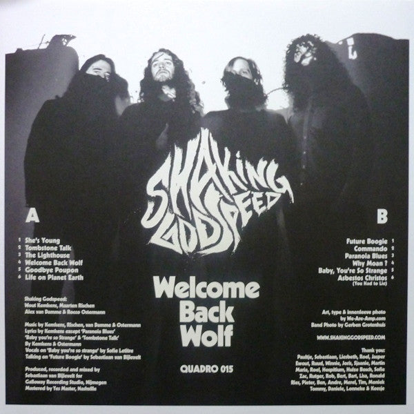 Shaking Godspeed : Welcome Back Wolf (LP, Album, Gre)