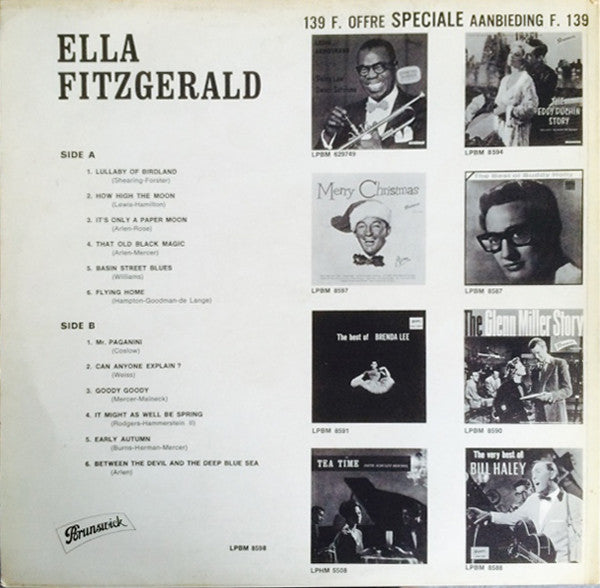 Ella Fitzgerald : Ella (LP, Comp, Mono)