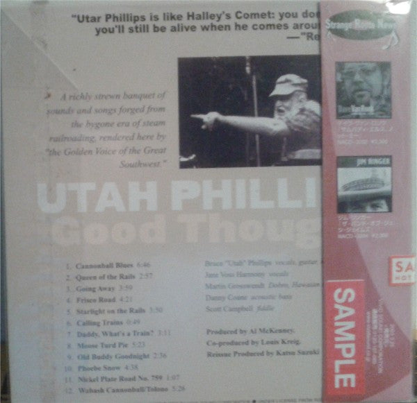 Utah Phillips : Good Though! (CD, Album, Ltd, Promo, RE, Pap)