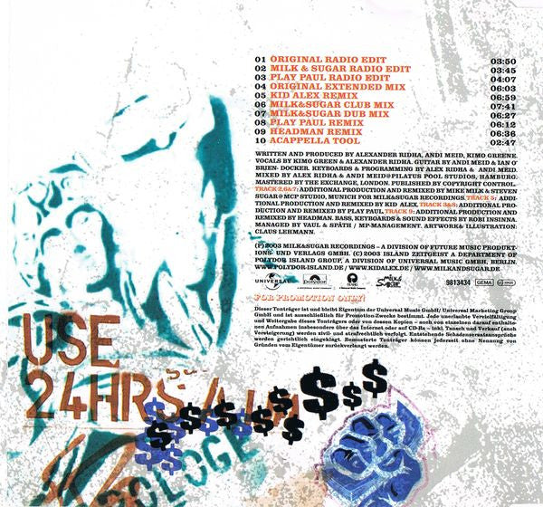 Kid Alex Feat. Kimo Greene : Fame (CD, Maxi, Promo)