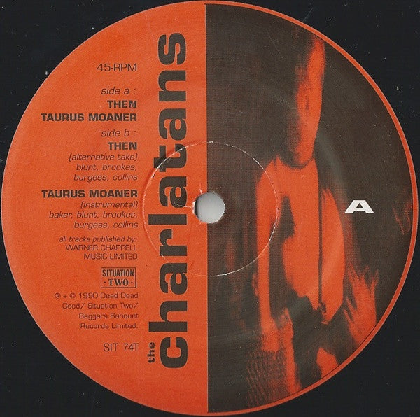 The Charlatans : Then (12", Single)