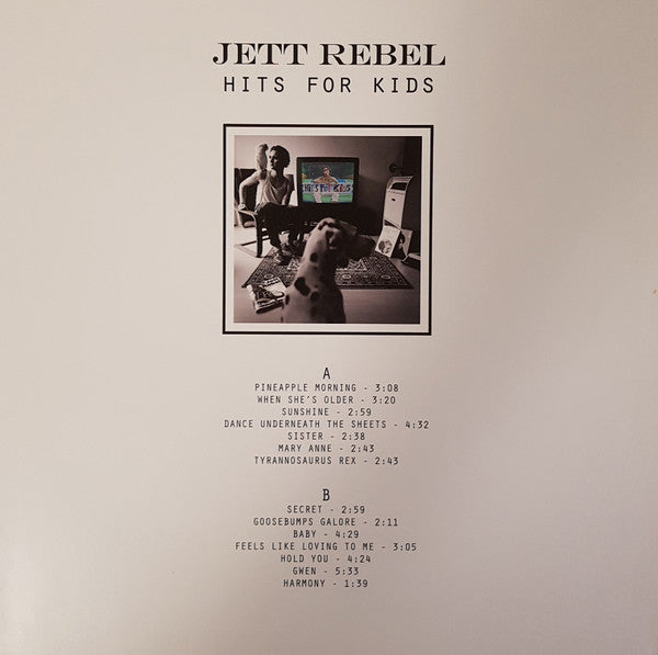 Jett Rebel : Hits For Kids (LP, Album, 180 + CD, Album)