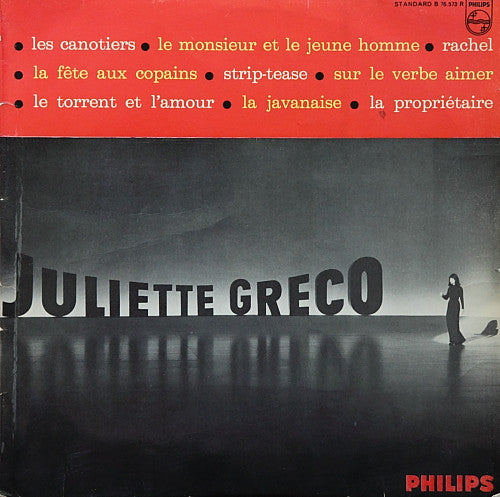 Juliette Gréco : N° 8 (10", Album, Mono)