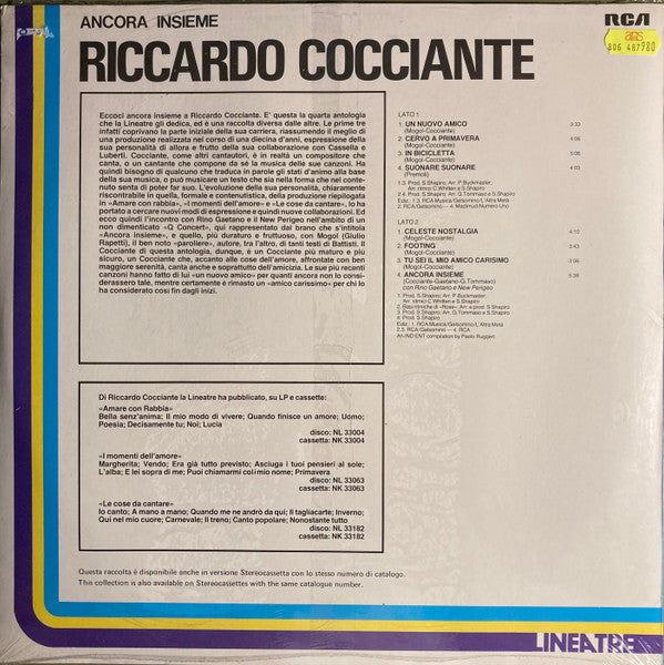 Riccardo Cocciante : Ancora Insieme (LP, Comp)