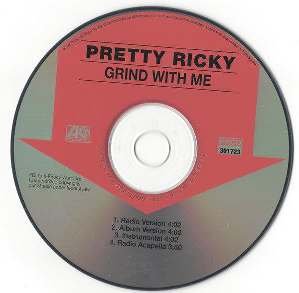 Pretty Ricky (2) : Grind With Me (CD, Single, Promo)