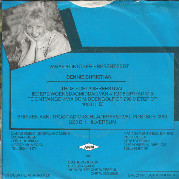 Mieke : Ik Laat Jou Nooit Meer Gaan (7", Single)