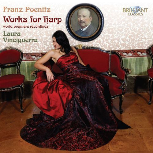 Franz Poenitz, Laura Vinciguerra : Works For Harp (CD, Album)