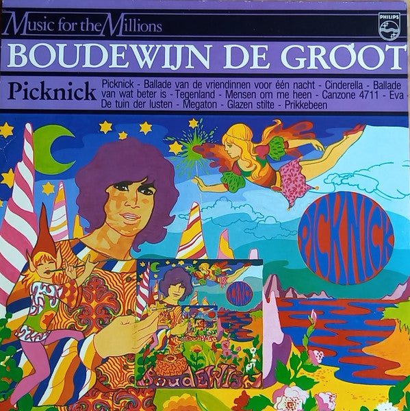 Boudewijn de Groot : Picknick (LP, Album, RE)