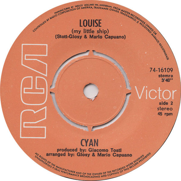 Cyan (6) : Misaluba (7", Single)