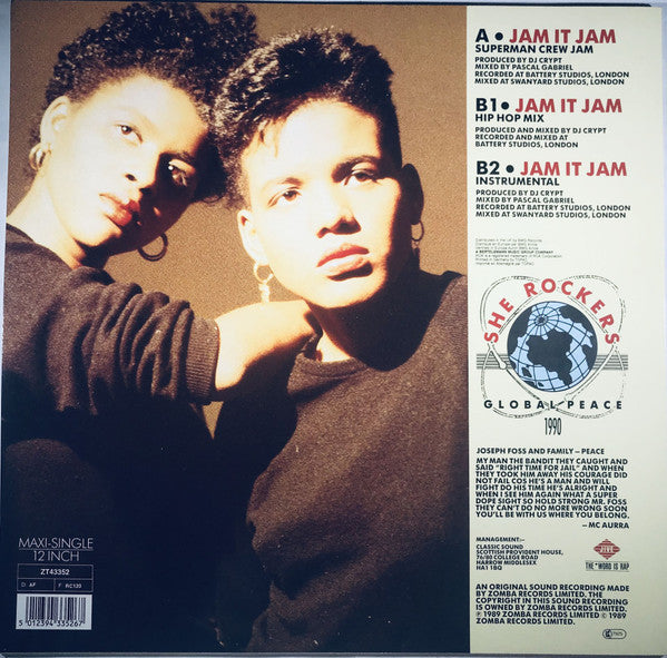 She Rockers : Jam It Jam (12", Maxi)