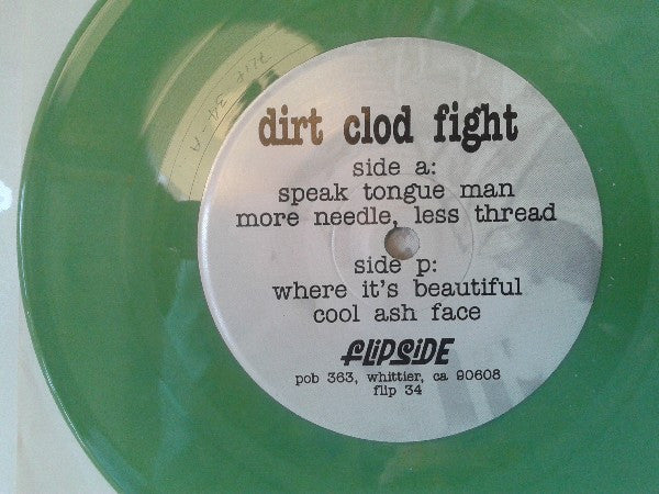 Dirt Clod Fight : Dirt Clod Fight (7", EP, Gre)