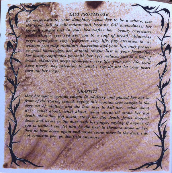 Decision D : The Last Prostitute (CD, Album)