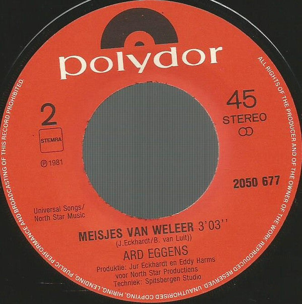 Ard Eggens : Daisy (7", Single)