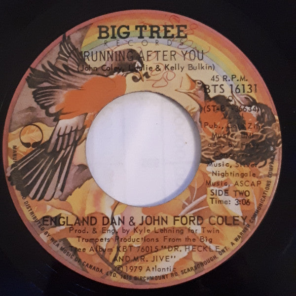 England Dan & John Ford Coley : Love Is The Answer (7", Single)