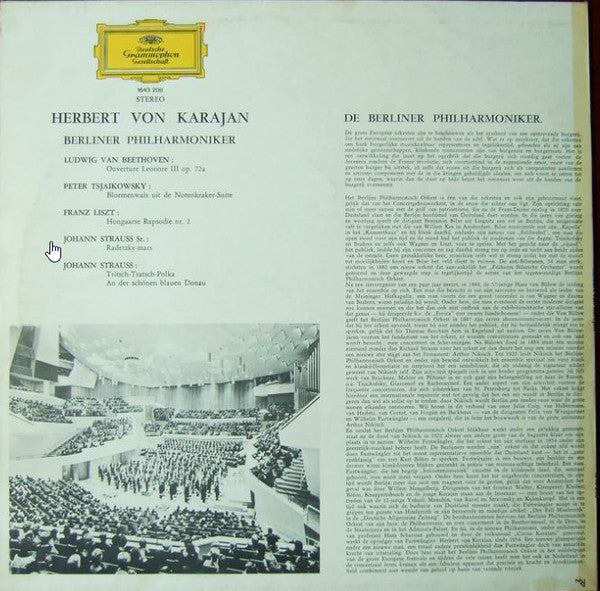Herbert Von Karajan, Berliner Philharmoniker : De Berliner Philharmoniker (LP, Comp, RE)