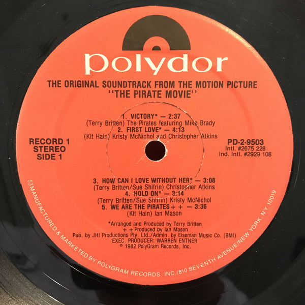 Various : The Pirate Movie - The Original Soundtrack From The Motion Picture (2xLP)