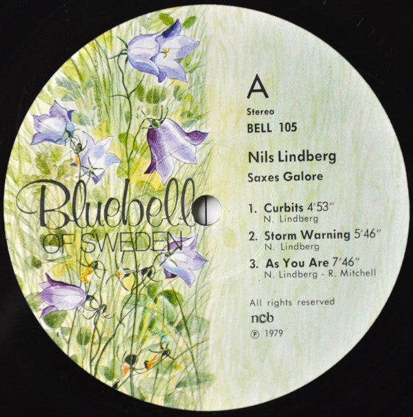 Nils Lindberg : Saxes Galore (LP, Album)