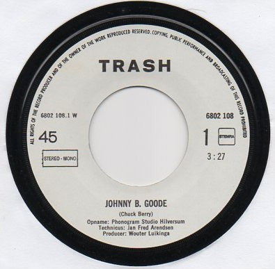 Trash (25) : Johnny B. Goode / Wanted Man (7", Single)