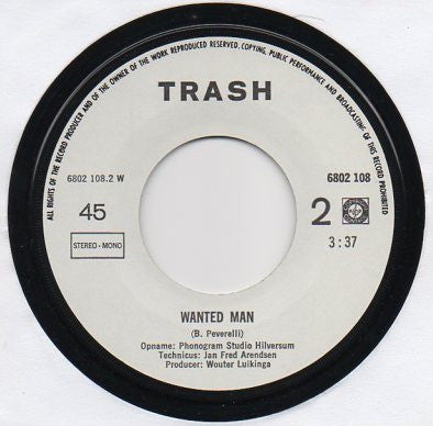 Trash (25) : Johnny B. Goode / Wanted Man (7", Single)
