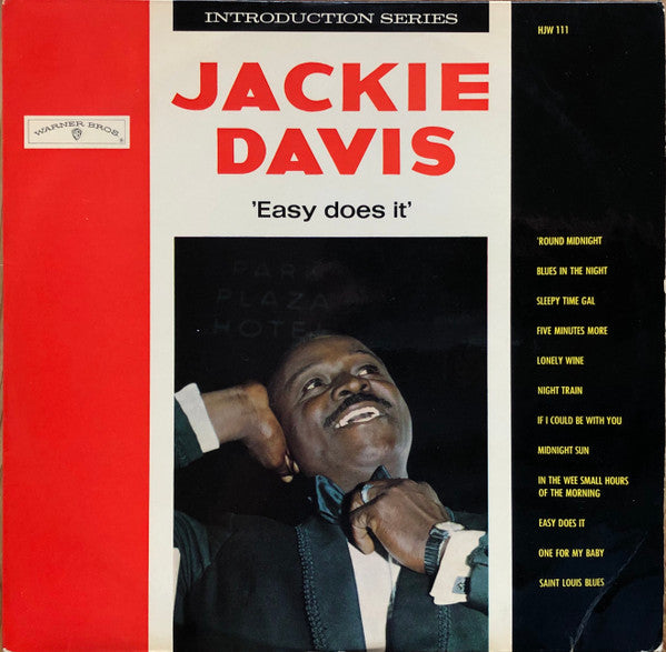 Jackie Davis : Easy Does It (LP, Album, Mono)