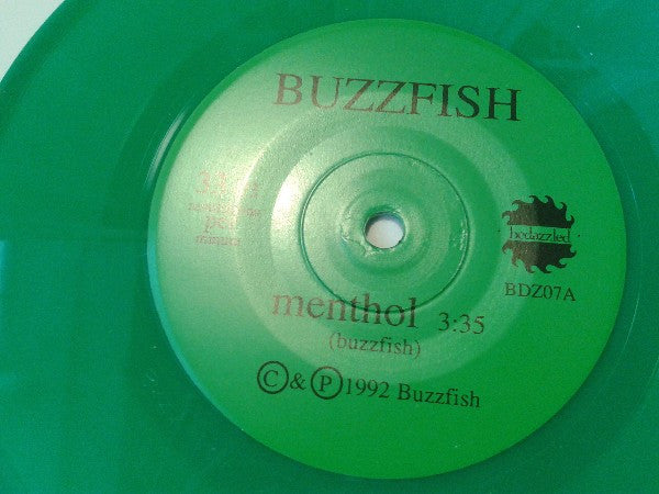 Buzzfish : Menthol (7", EP, Ltd, Num, Gre)
