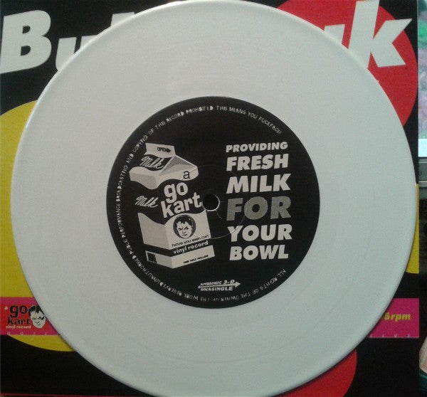 Buttsteak : Buttsteak And Their Amplifiers (7", Whi)