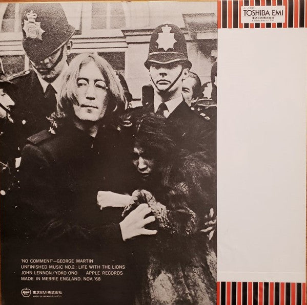 John Lennon & Yoko Ono : Unfinished Music No. 2: Life With The Lions (LP, Album, RE)