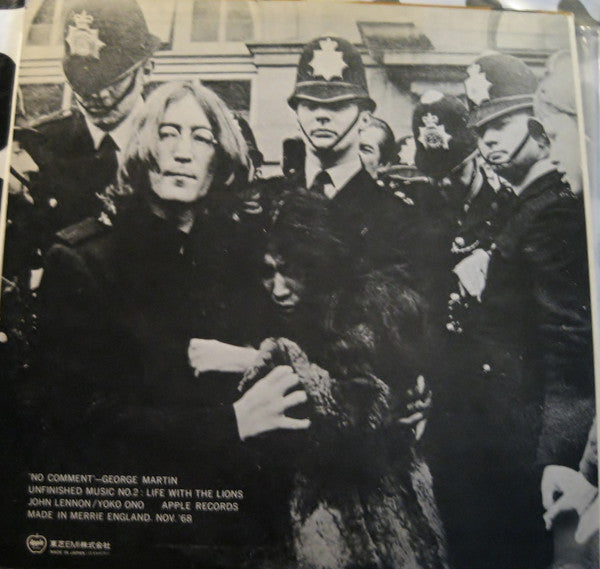 John Lennon & Yoko Ono : Unfinished Music No. 2: Life With The Lions (LP, Album, RE)