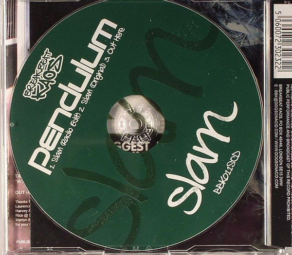 Pendulum (3) : Slam (CD, Maxi)