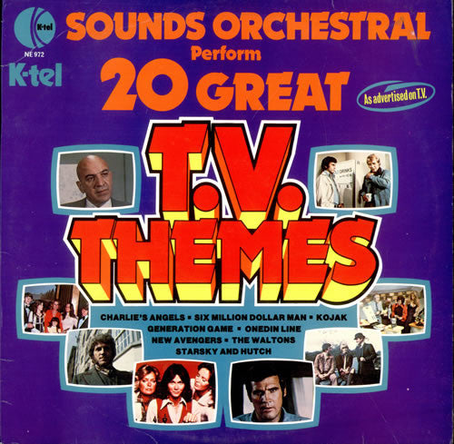 Sounds Orchestral : 20 Great T.V. Themes (LP, Album)
