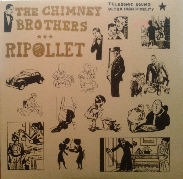 Chimney Brothers : Ripollet (7", EP, Ltd, Num, Red)