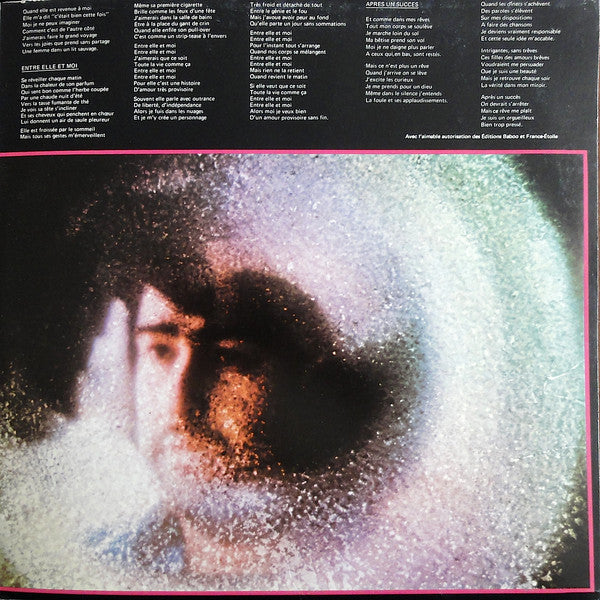 Claude-Michel Schönberg : Elles Et Moi... (LP, Album, Gat)