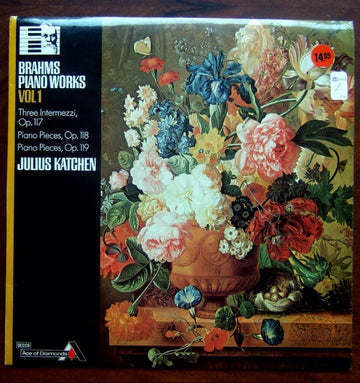 Brahms*, Julius Katchen : Piano Works Vol. 1 (LP, RE)