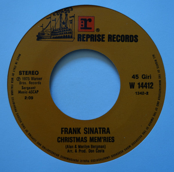 Frank Sinatra : A Baby Just Like You (7", Single)