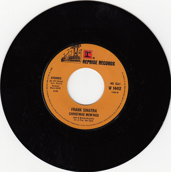 Frank Sinatra : A Baby Just Like You (7", Single)