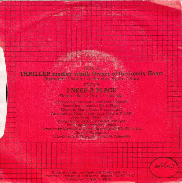 Local Boy : Thriller Medley With Owner Of A Lonely Heart (7")