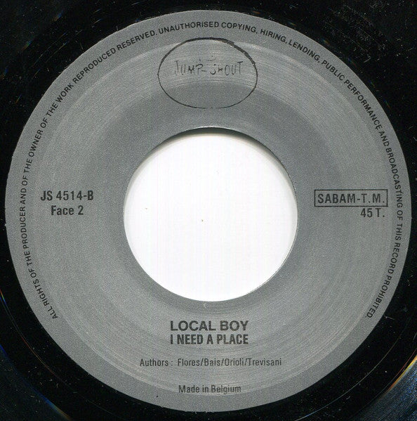 Local Boy : Thriller Medley With Owner Of A Lonely Heart (7")