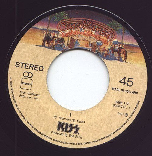 Kiss : I  (7", Single)