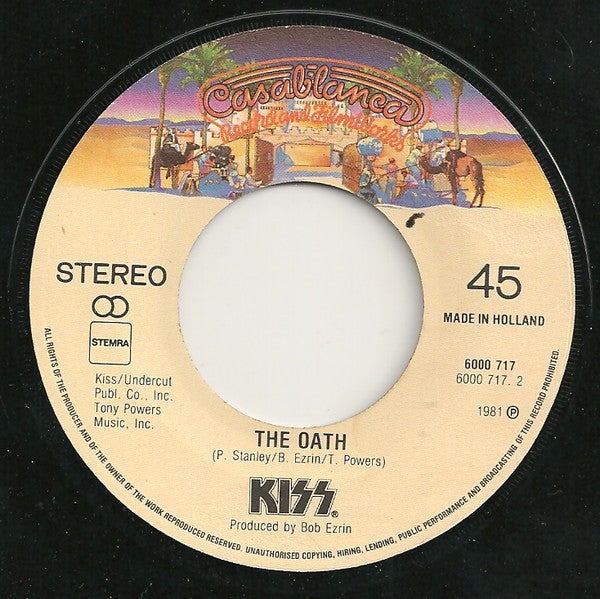 Kiss : I  (7", Single)