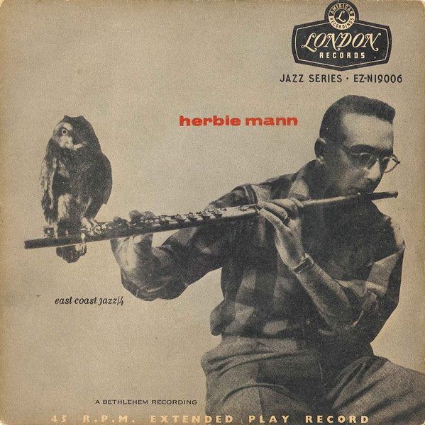 Herbie Mann : East Coast Jazz / 4 (7", EP)