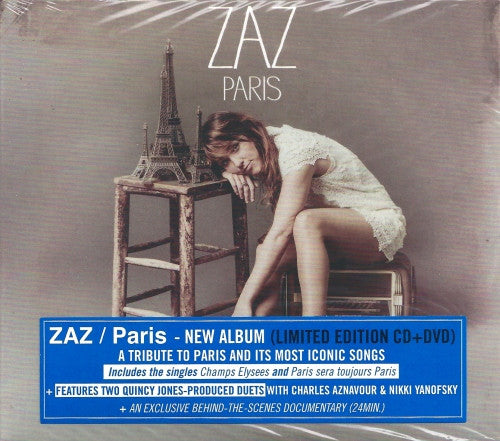 Zaz : Paris (CD, Album + DVD-V, NTSC + Ltd, Tri)