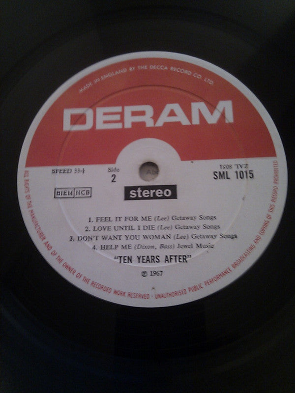 Ten Years After : Ten Years After (LP, Album)