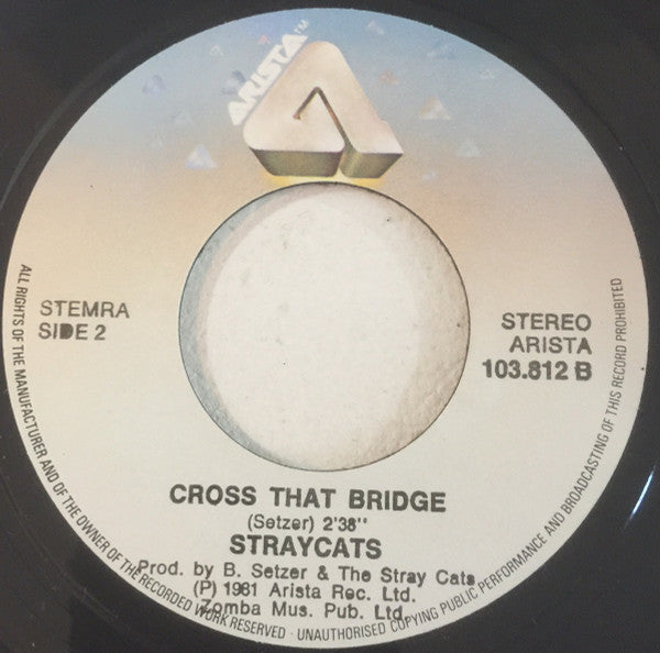 Stray Cats : Little Miss Prissy (7", Single)