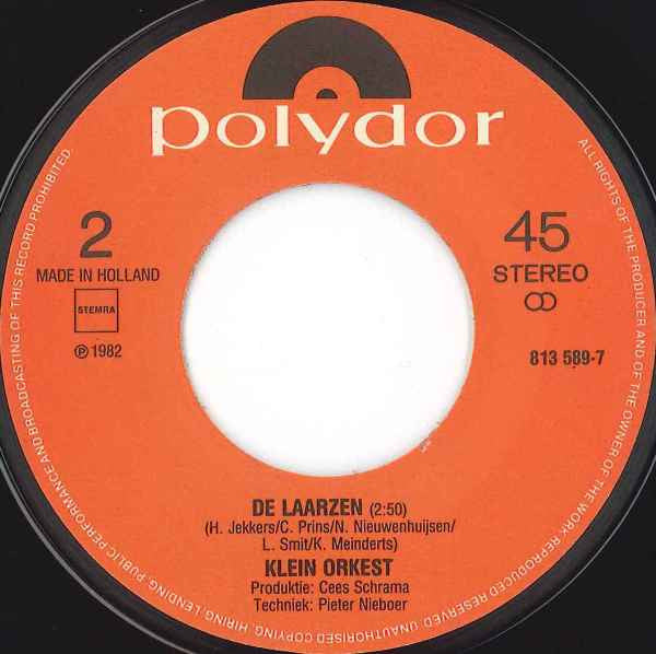 Klein Orkest : Koos Werkeloos (7", Single)